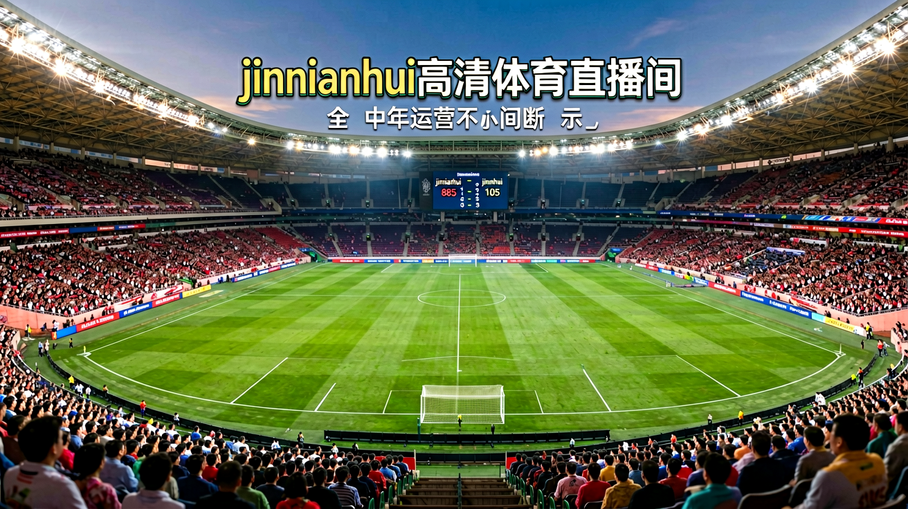 今年会jinnianhui高清体育直播间，展示足球场全景与实时比分数据面板